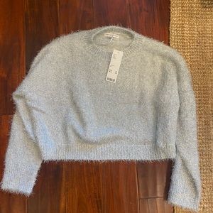 Urban Outfitters Silver Sparkle Sweater NWT